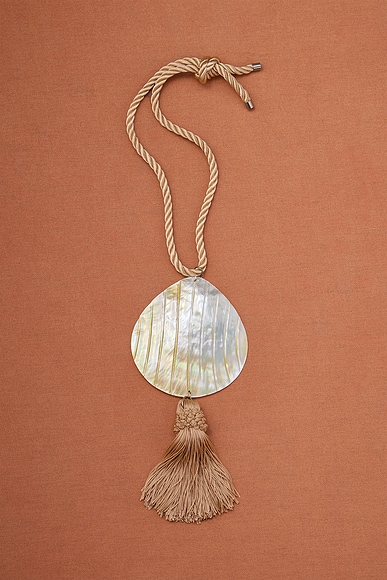 Julietta for FWRD Deco Necklace in Ivory