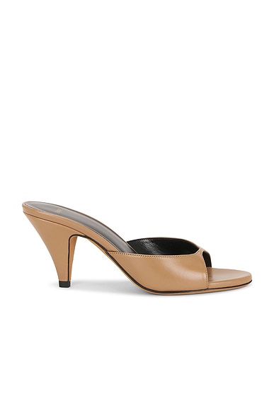 Jude Haze Sandal in Beige Leather