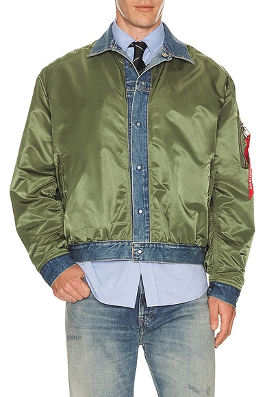 x Alpha Ma-1 Flight Jacket