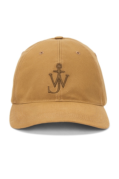 JW Anderson Baseball Cap in Beige