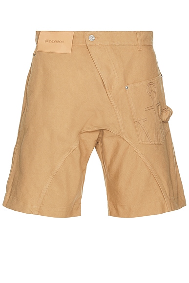 Twisted Workwear Shorts