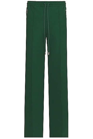 JW Anderson Bootcut Track Pants in Racing Green