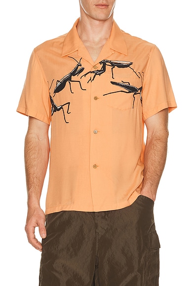 Short Sleeve Camp Collar Shirt