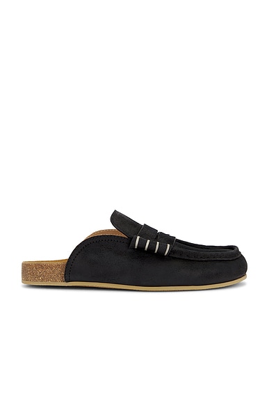 JW Anderson Stitch Loafer in Black