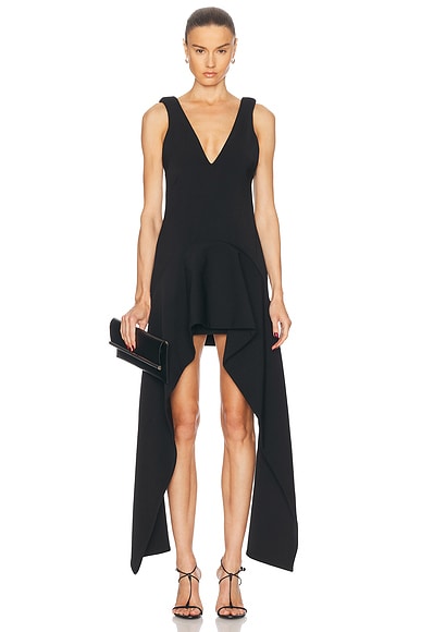 V-Neck Mini Dress