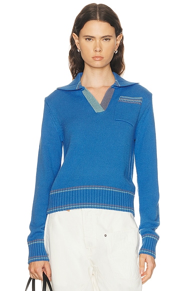 Shrunken Polo Jumper