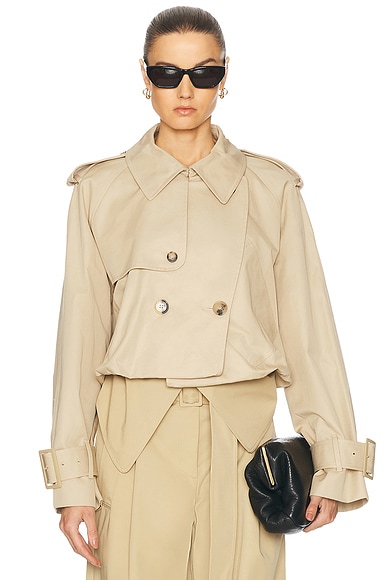 Faith Connexion Reversible Bomber Jacket in Army Khaki | FWRD