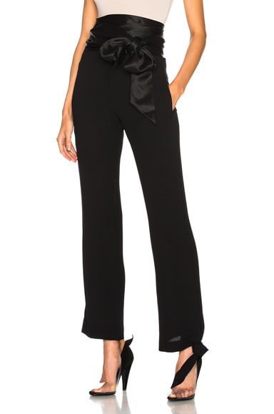 Cummerbund Bow Trouser Pant