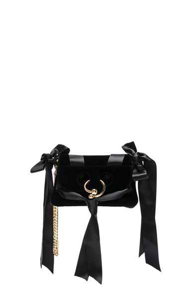 Mini Pierce Velvet Bow Bag