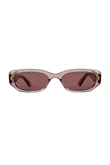 Kimeze Ore Sunglasses in Stone & Grape