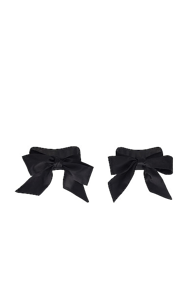 Shop Kiki De Montparnasse My Tie Cuffs In Black