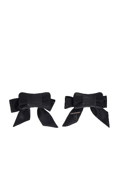 Shop Kiki De Montparnasse My Tie Cuffs In Black