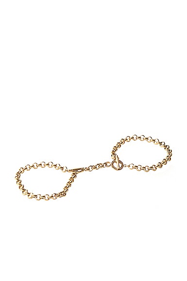 Kiki de Montparnasse Kiki Handcuff Wristlets in 14k Gold