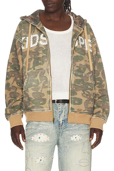 Face Camo Hoodie