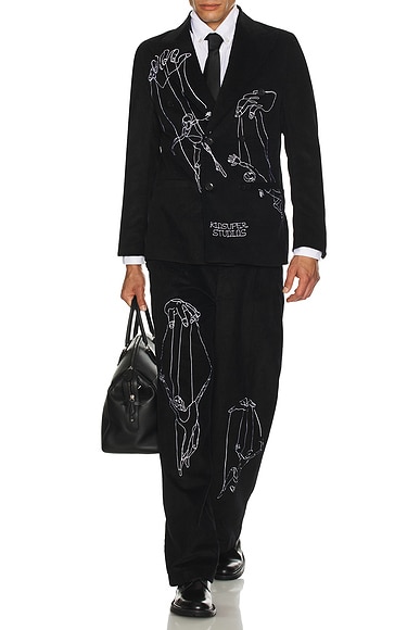 String Puppets Suit Top