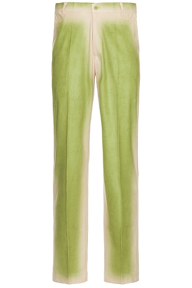KidSuper Gradient Suit Bottom in Green
