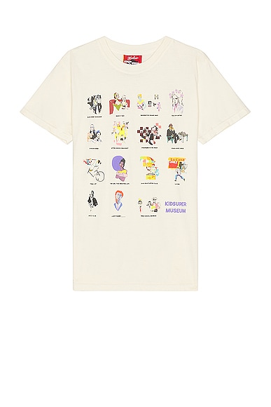 KidSuper T-shirt in Cream | FWRD