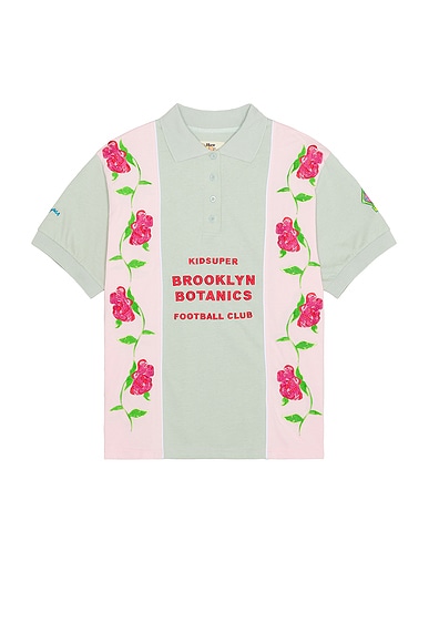 KidSuper Brooklyn Botanics Soccer Jersey in Pink