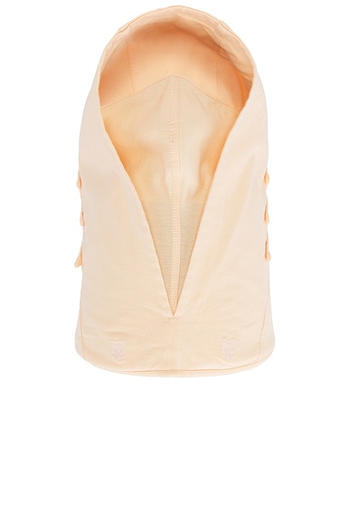 Kiko Kostadinov x Fox Racing Balaclava in Pale Pink