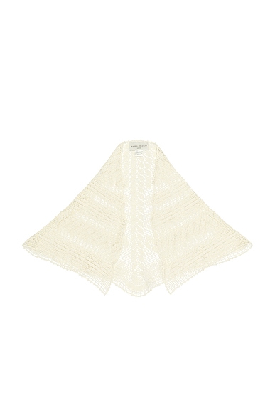 Karen Arcanjo Ella Scarf in Cream