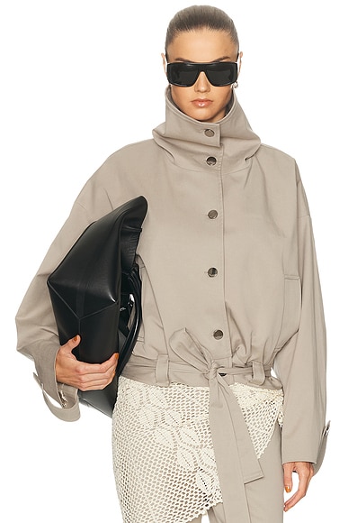 Karen Arcanjo Cala Jacket in Taupe