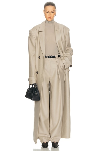Karen Arcanjo Linu Coat in Cream
