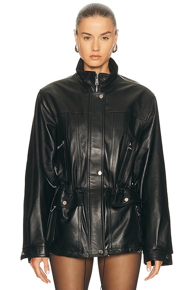 Karen Arcanjo Lua Jacket in Black