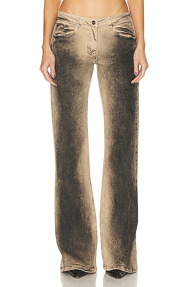 KNWLS Alice Bootcut in Distressed Sand