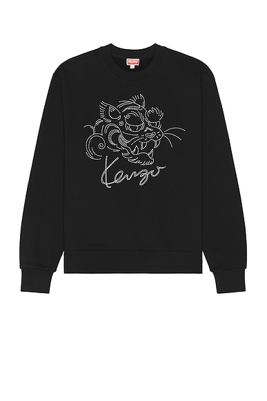 Amiri Spirit Oversized Hoodie in Black | FWRD
