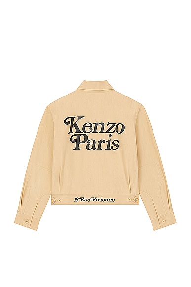 Shop Kenzo By Verdy Short Blouson In Camel