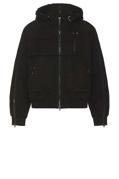 Kody Phillips Pilot Hoodie in Black