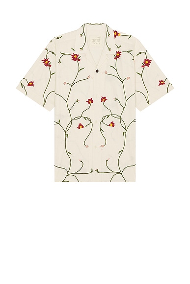 Kardo Ronen Shirt in Emb 19 Natural