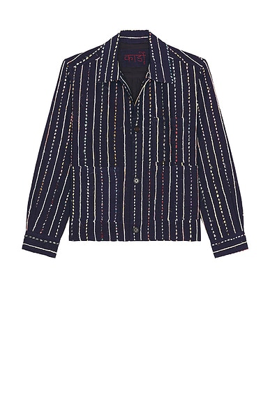 Kardo Bodhi Shirt in Paiwand 12 Indigo