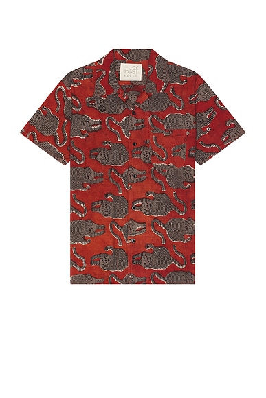 Chintan Shirt in Red