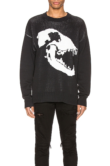 Canine Skull Sweater