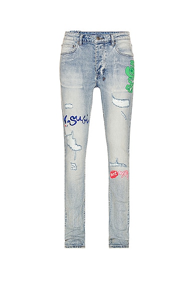 jinmizib♬.*゜ Ksubi Chitch Sinners 1999 Denim MPF24DJ002 – Buttafly
