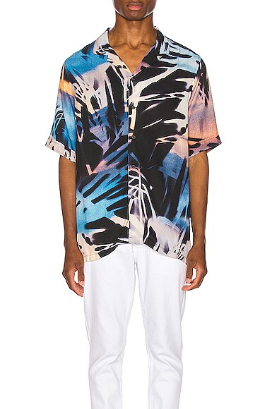Palms Resort Print Shirt