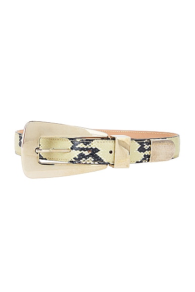 Lucca Belt in Ivory