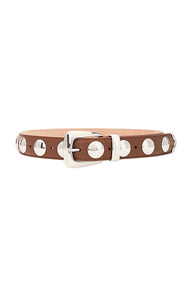 ベルト [The Row] Jin Belt in Leather Jin Belt Brown in Leather – The Row