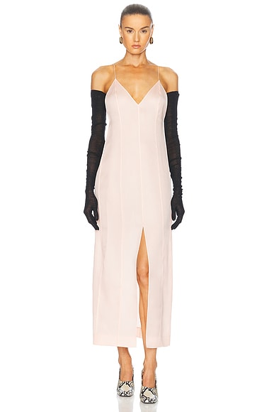 Zimmermann Realm Scallop Dress in White FWRD