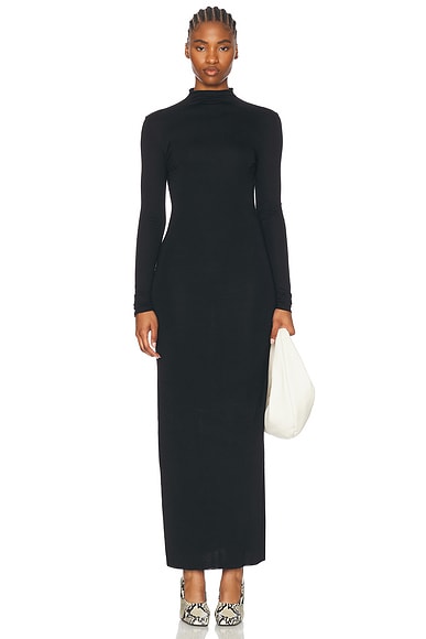 KHAITE Norla Dress in Black