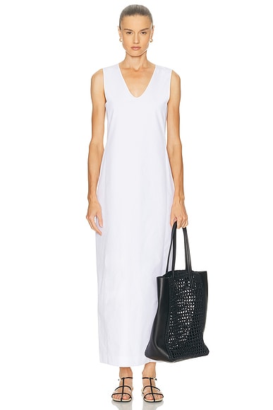 KHAITE Avery Dress in White
