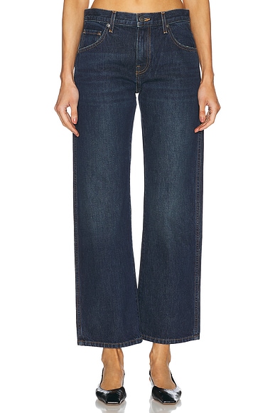 KHAITE Kerrie Straight Leg Jeans in Lansing