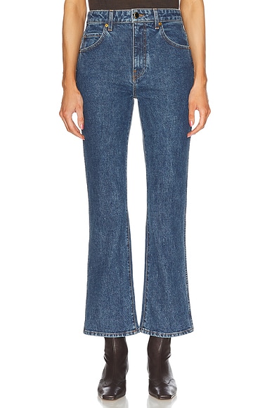 KHAITE Vivian Slim Straight Leg in Boone
