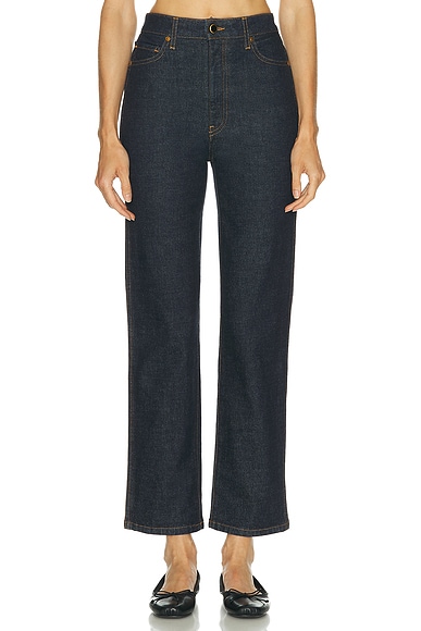 KHAITE Abigail Straight Leg in Benson