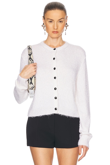 BODE Starflower Beaded Cardigan in Cream | FWRD BODE Starflower Beaded Cardigan in Cream | FWRD