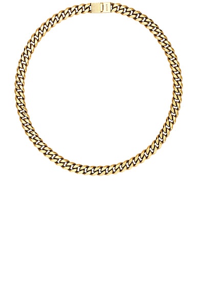 KHAITE Elio Chain Necklace in Antique Gold