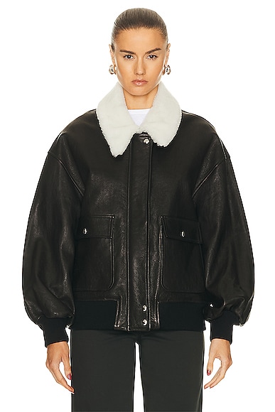 Shop Khaite Shellar Jacket In Black