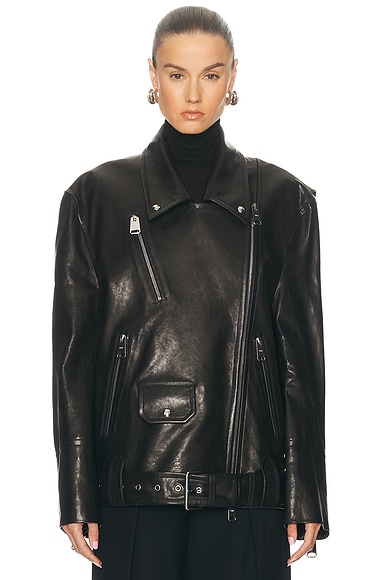 KHAITE Hansel Jacket in Black
