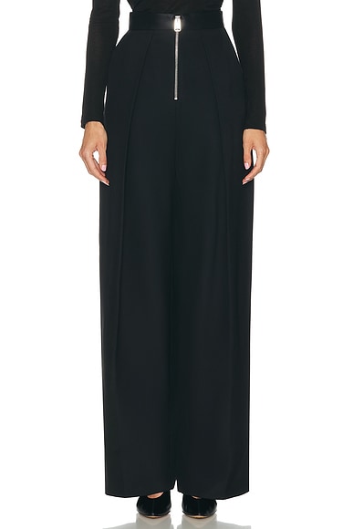 KHAITE Marnie Pant in Black